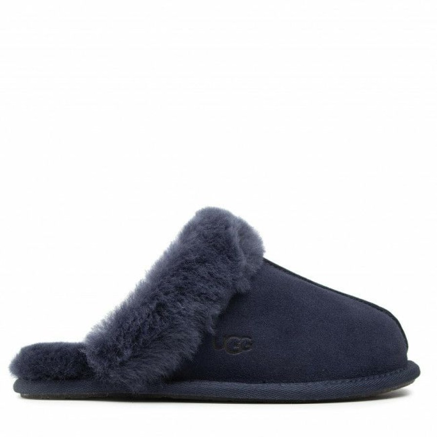 Men'S Shoes * | Slippers Ugg W Scuffette Ii 1106872 Sngh Navy Blue