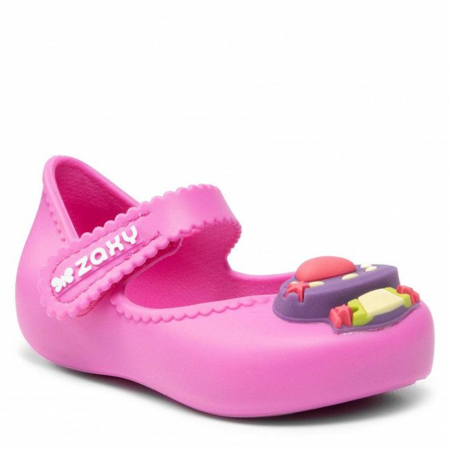 Kids' Shoes * | Velcro Shoes Zaxy Space Baby 82606 Fiolet 50793 Dd385015 Pink