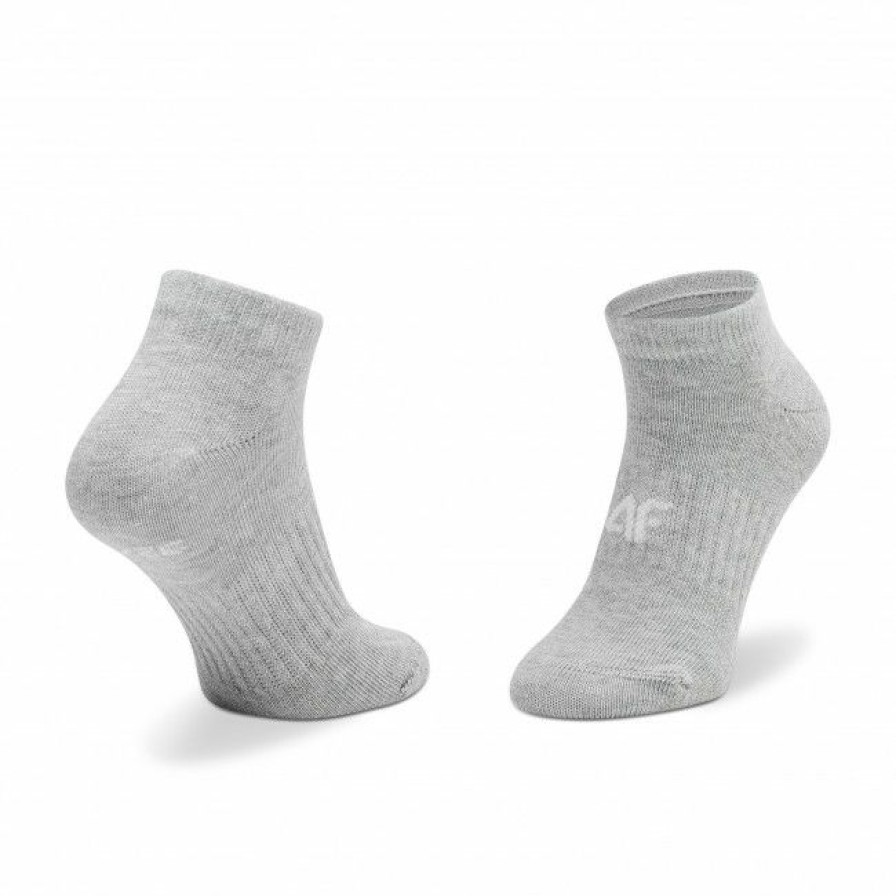 Accessories * | Kids' High Socks 4F Hjl22-Jsom001 27M/25M/24M Grey