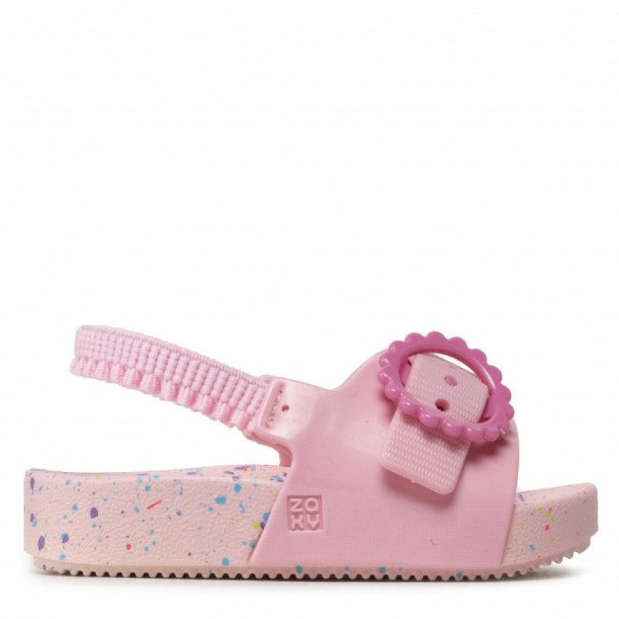 Kids' Shoes * | Sandals Zaxy Nina Flor Slide Baby 18430 Roz 90163 Jj385023 Pink