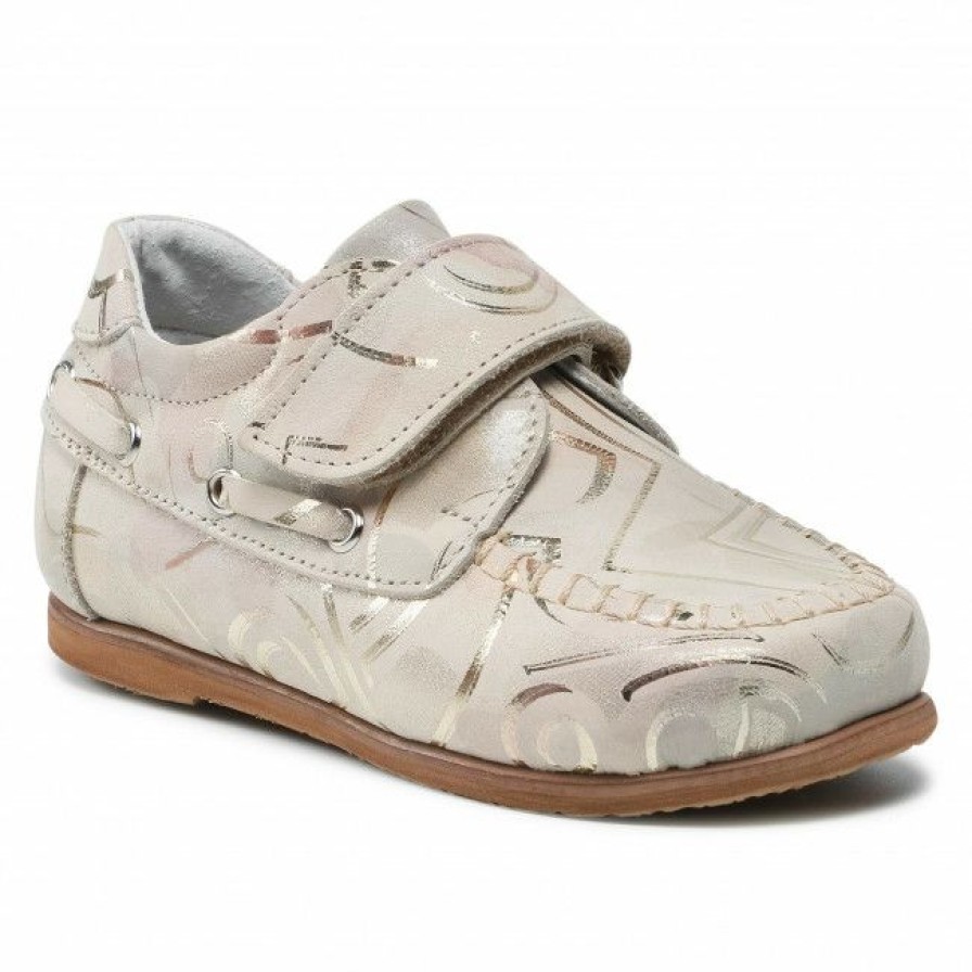 Kids' Shoes * | Velcro Shoes Zarro Dz11 Zloto Dna Beige